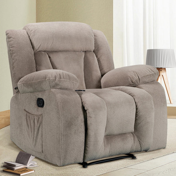 Recliner Chair with Massage and Heating Function - Model 8104
