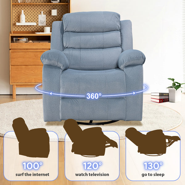 Rocker And Swivel + Model 8005-RS Recliner Chairs