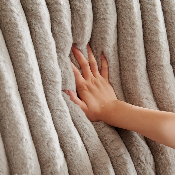 Crodury Fabric Recliner Set: Cloud-Like Comfort with Built-In Bluetooth & Ambient Lighting 8451#3+2+1 Recliner Sofa Set