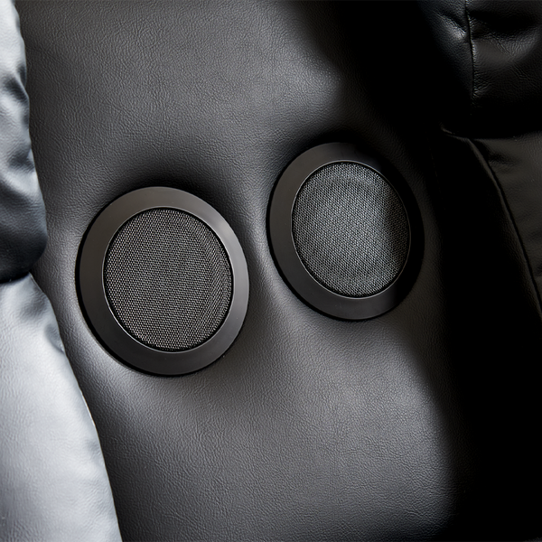 Chunyun executive leather recliner sofa, multifunctional recliner with professionally tuned sound system