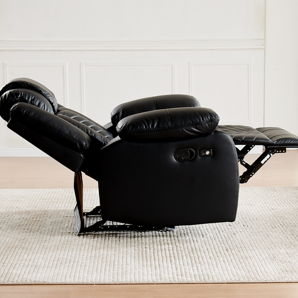 The leather recliner has been upgraded 3 times and is equipped with mood lighting. It is the perfect choice for living room recliners.